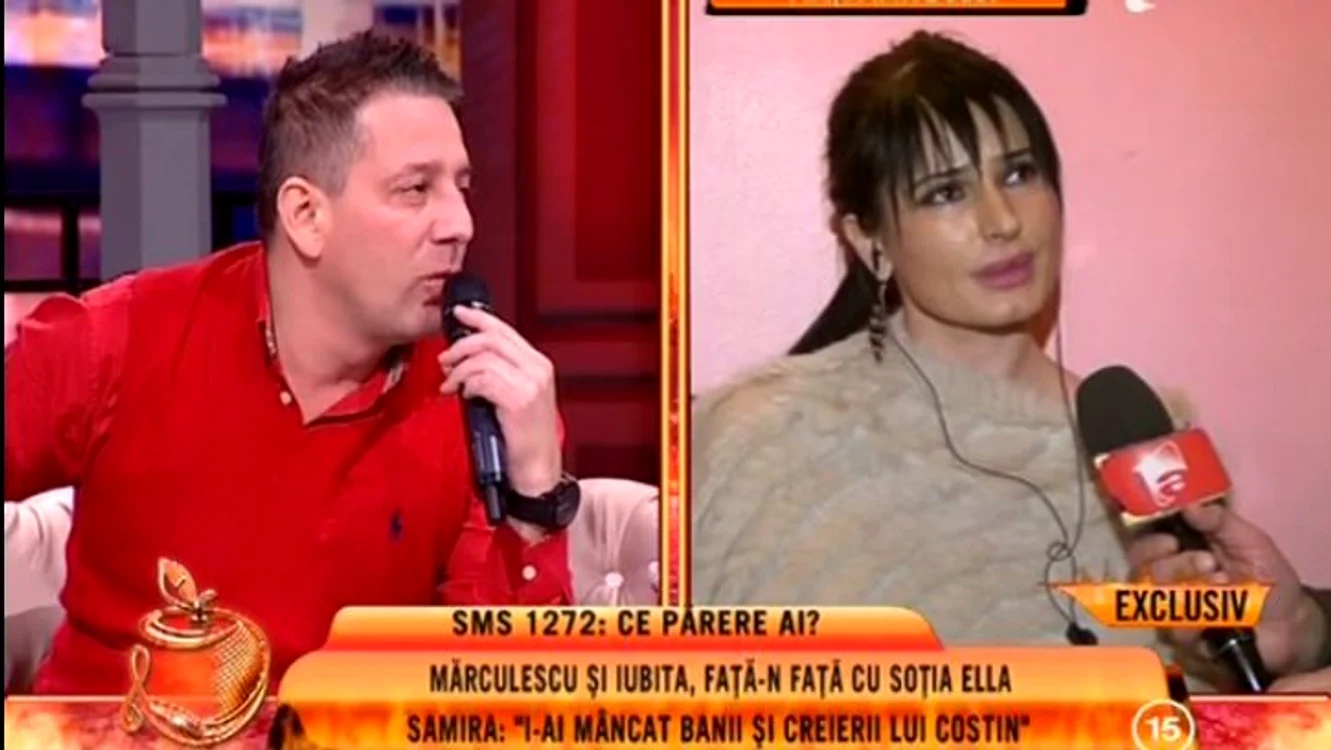 Mărculescu nu le-a putut tempera pe cele două femei din viaţa lui