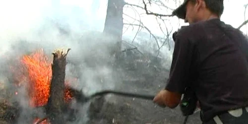 Incendiul a reizbucnit (arhivă)