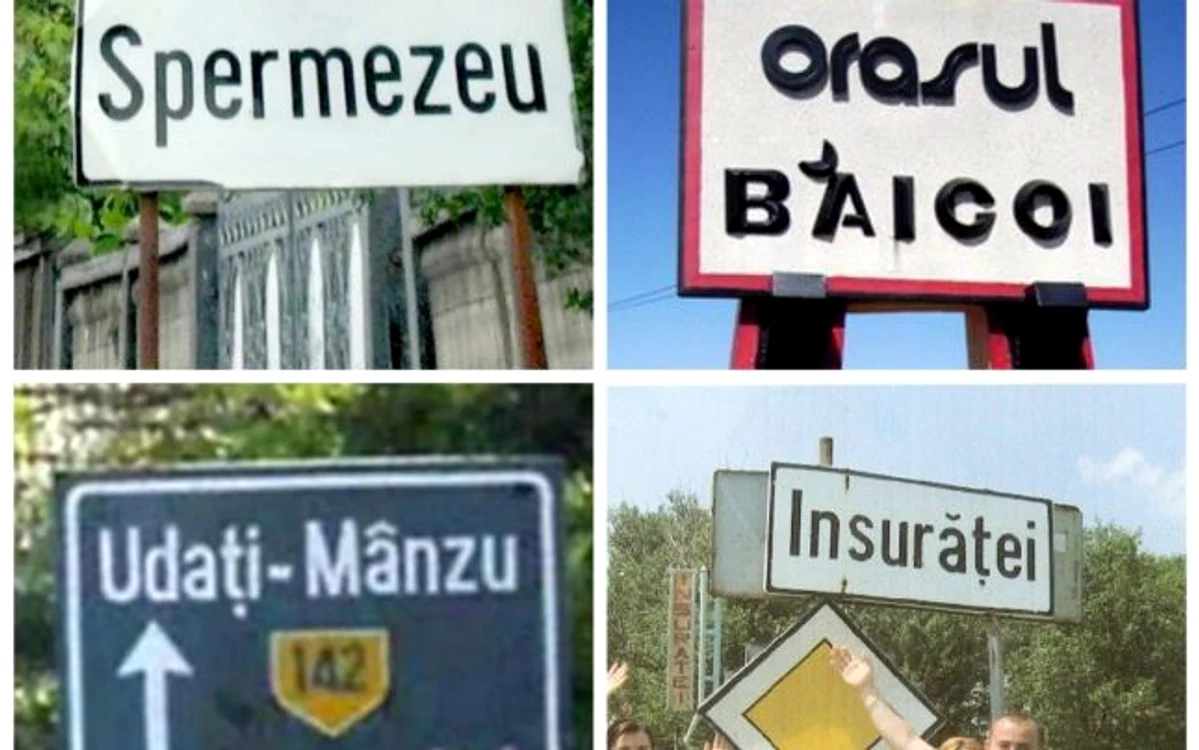 Localităţi cu denumiri amuzante