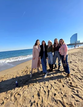 Ela Crăciun a făcut o escapadă de fete la Barcelona Foto: arhiva personală