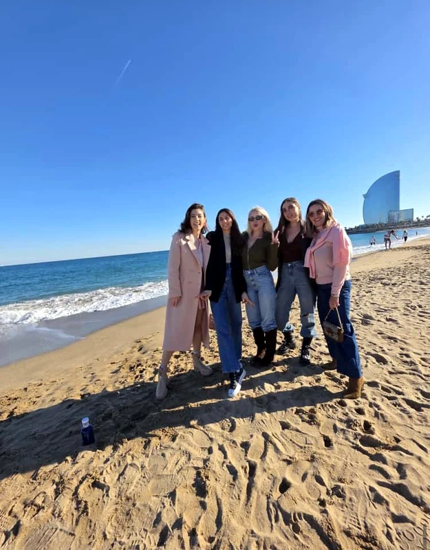 Ela Crăciun a făcut o escapadă de fete la Barcelona Foto: arhiva personală 