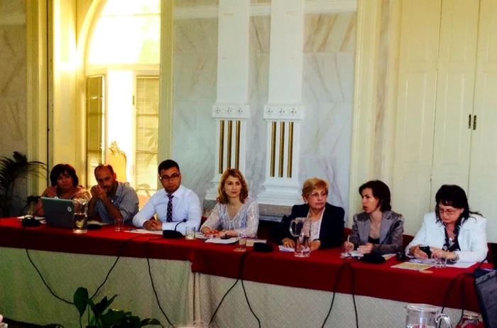 Delegaţia de la Arad, în timpul lucrărilor