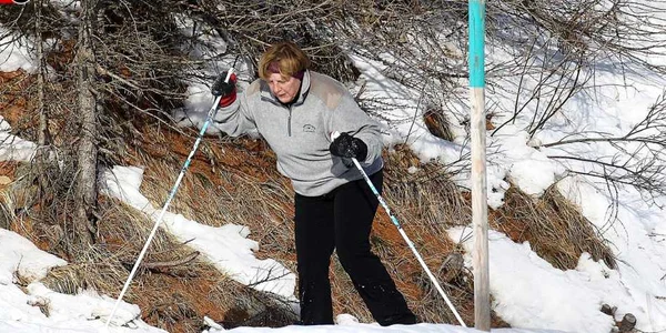angela merkel ski fond bild