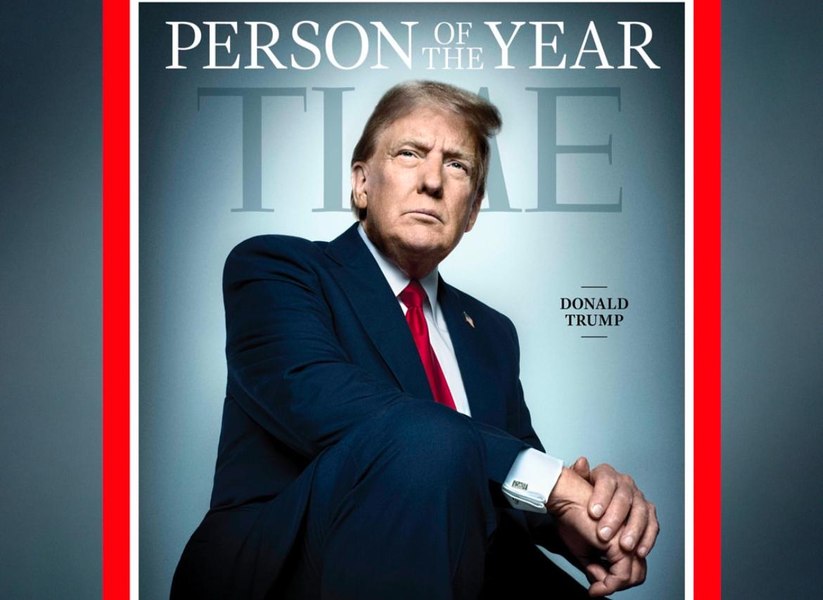 Donald Trump, desemnat pentru a doua oară „personalitatea anului” de revista Time
