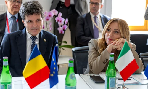 Nicusor Dan si Giorgia Meloni   presidency ro jpg