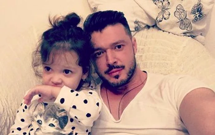 Victor Slav este „topit” după fetița lui 