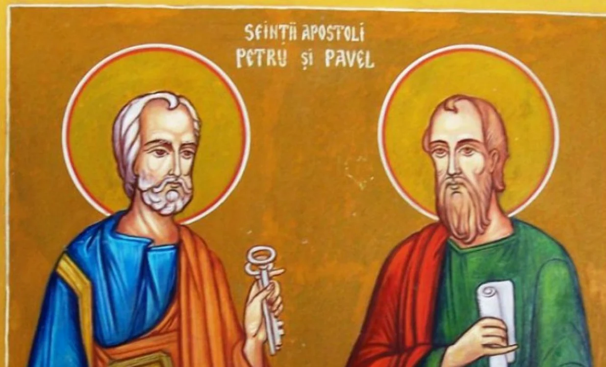 Sfinţii Petru şi Pavel, prăznuiţi pe 29 iunie FOTO crestinortodox.ro