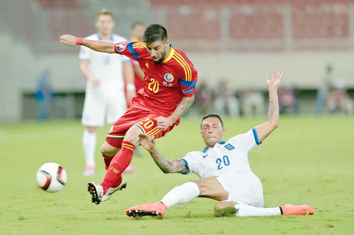 Enache a debutat în naţională  într-un meci care se poate  dovedi capital pentru  calificarea la Europene