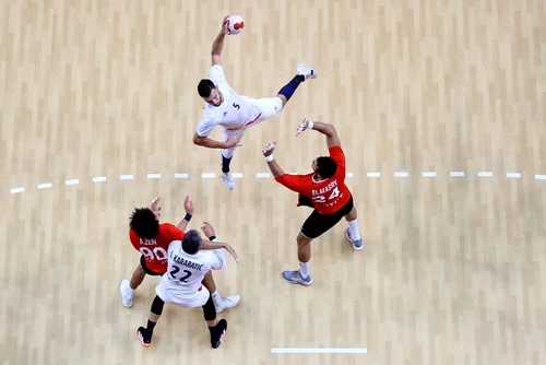 Handbaliștii francezi se vor lupta pentru un nou titlu olimpicFoto: Guliver / GettyImages