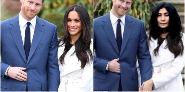 Meghan Markle comparata cu Yoko Ono jpg