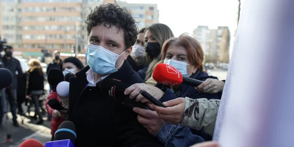 Conferinţă de presă - Nicuşor Dan - termoficare / 9 feb 2021 / FOTO Inquam Photos / Octav Ganea