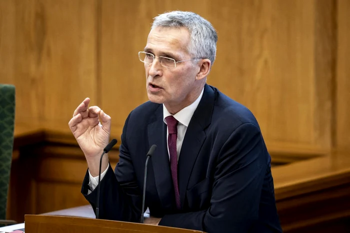 Jens Stoltenberg, secretarul general al NATO FOTO EPA-EFE