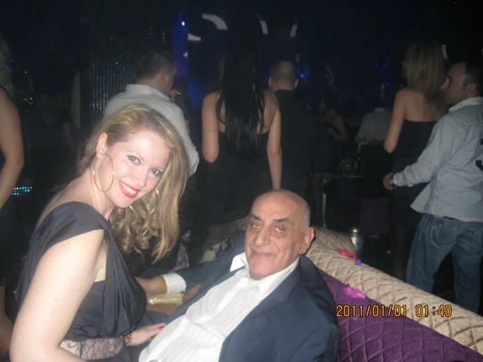 Oana şi Viorel Lis, de Revelion FOTO: Facebook