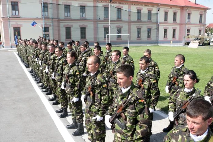 Ceremonial depunere jurământ, la Batalionul „Fraţii Buzeşti“