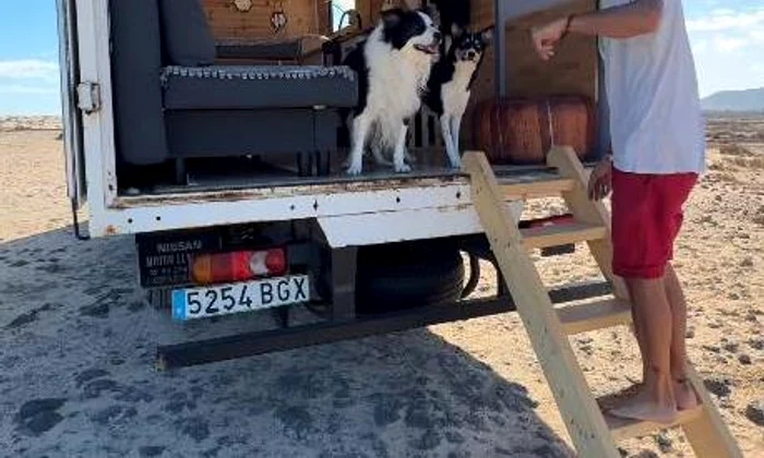 spaniol in camioneta intagram jpg
