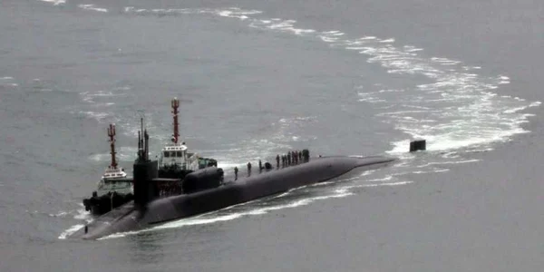 Submarin nuclear USS Michigan FOTO AFP