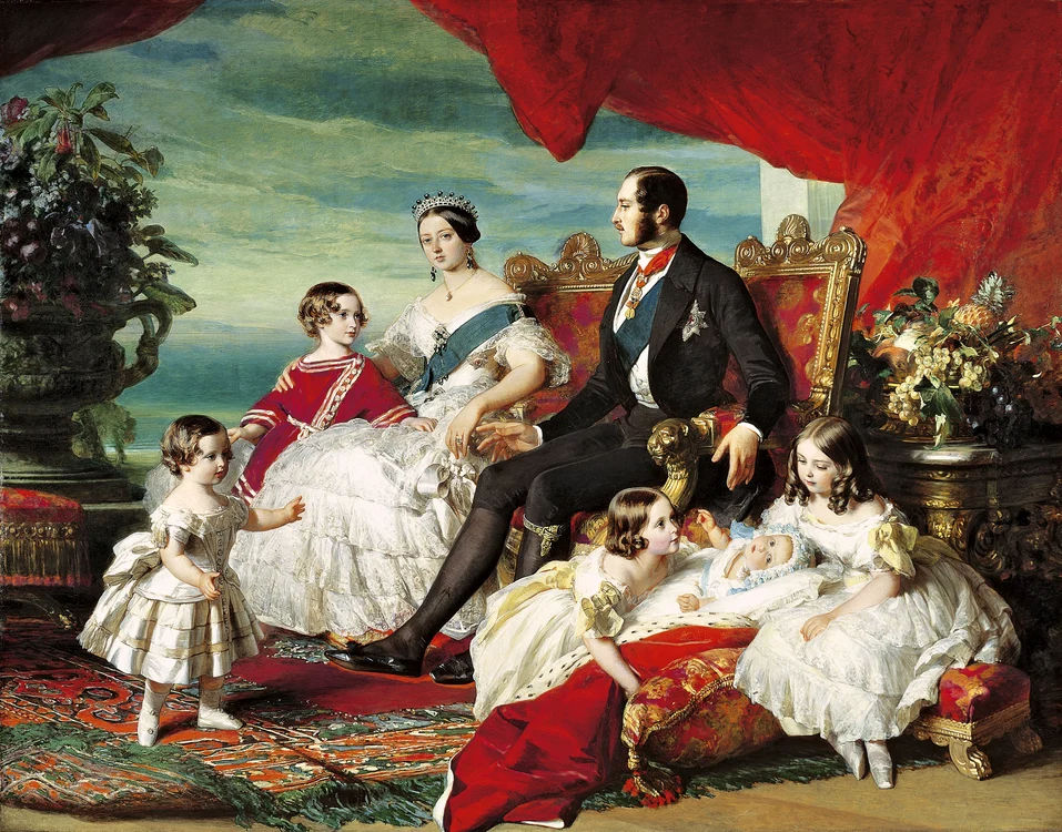 Povesti din familiile regale Copiii Reginei Victoria jpg jpeg