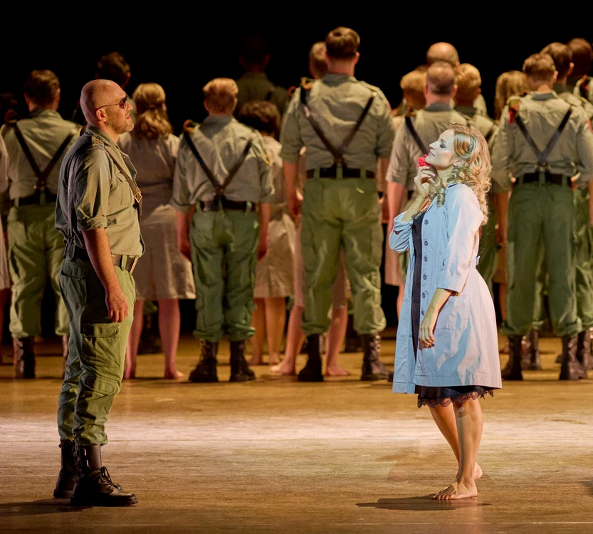 Evgeny Solodovnikov, Victoria Karkacheva. Foto credit  ©  Wiener Staatsoper / Michael Poehn