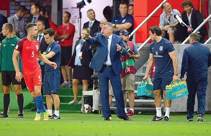 Allardyce a condus  Anglia un singur meci 