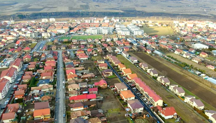 Cel mai mare sat din România, Florești, are 60.000 de locuitori. FOTO: Captura video