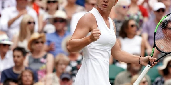 Serena Williams  Simona Halep în finală la Wimbledon 2019 FOTO EPA-EFE / Nic Bothma
