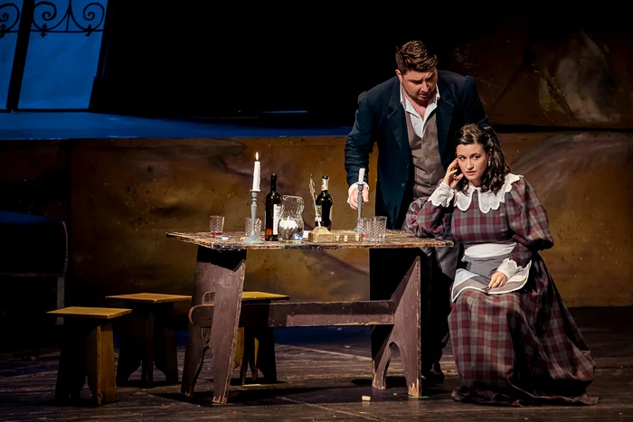 Paul Lungu și Lorena Puican. Foto Andrei Grigore / Opera Națională București