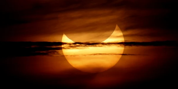 Eclipsa partiala de soare FOTO AP