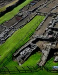 Băi și latrine de la Vindolanda, din secolul al III-lea (© Vindolanda Trust)