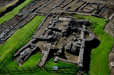 Băi și latrine de la Vindolanda, din secolul al III-lea (© Vindolanda Trust)
