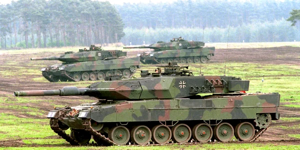 Tancul Leopard 2A5 al armatei germane FOTO Wikipedia 