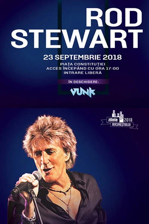 Rod Stewart va cânta pe 23 septembrie, la Zilele Bucureștiului