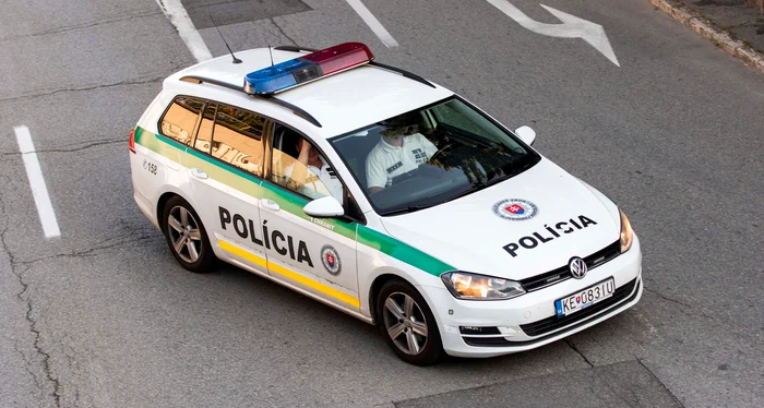 Șofer român, oprit de polițiști în Slovacia FOTO Shutterstock