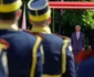 Regele Charles al III-lea al Marii Britanii este primit de președintele Klaus Iohannis la Palatul Cotroceni din București. FOTO Inquam Photos / Octav Ganea