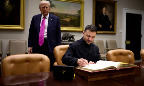 Donald Trump și Zelenski FOTO Profimedia