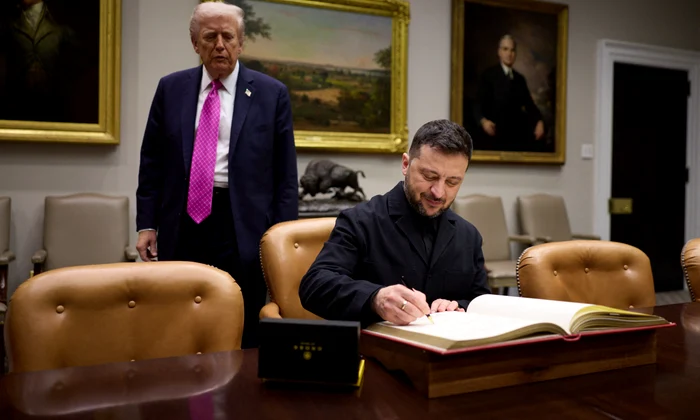 Donald Trump și Zelenski FOTO Profimedia 