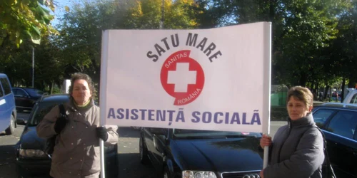 Sindicaliştii CIAM au participat la protestuld e azi din faţa PDL