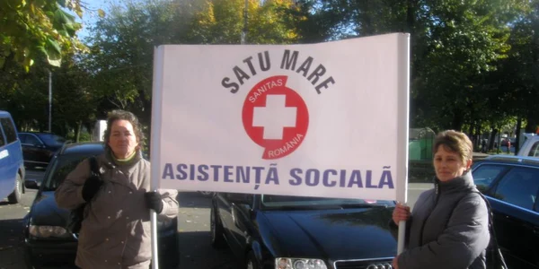 Sindicaliştii CIAM au participat la protestuld e azi din faţa PDL