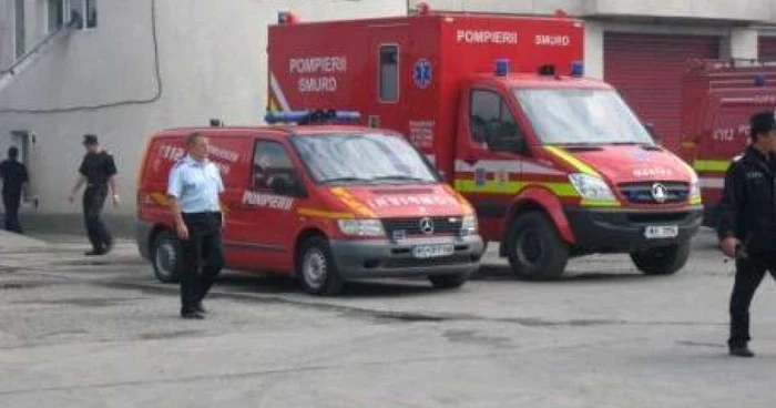 Pompierii au intervenit prompt pentru stingerea focului Foto: arhivă