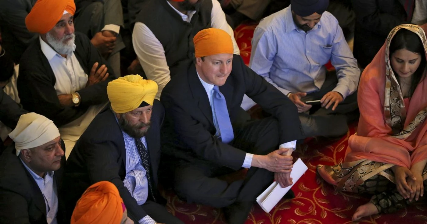 Premierul David Cameron promite să reducă la „câteva zeci de mii” numărul imigranţilor care ajung anual în Regatul Unit. FOTO Associated Press