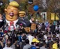 Sărbătoare şi parade la Washington după anunţul victoriei lui Joe Biden FOTO EPA-EFE / Michael Reynolds