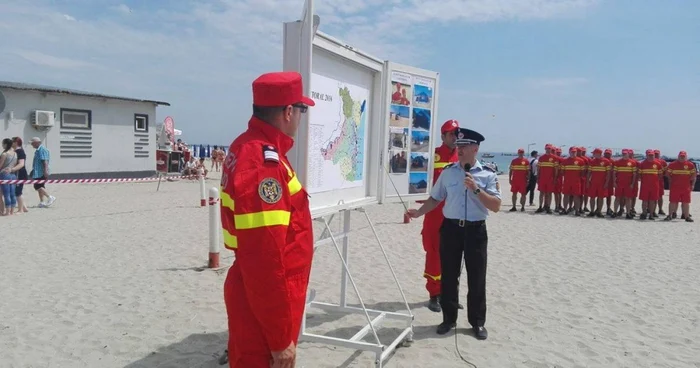 Corturi de prim-ajutor SMURD pe plajele staţiunilor de pe litoral Sursa foto ISU Constanţa