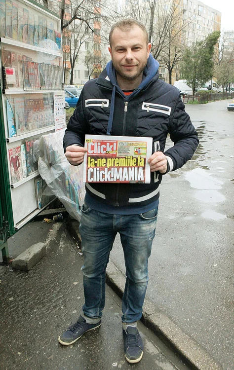 Viorel Panait (36 de ani) îşi doreşte să câştige una din cele două maşini puse la bătaie de Click!MANIAFotografii: ROBERTO SĂLCEANU