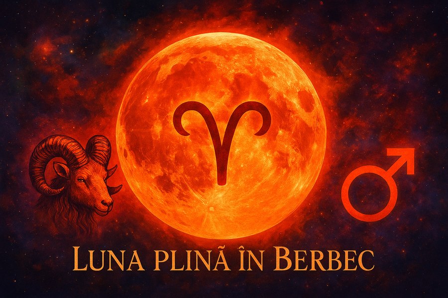 Luna Plină în Berbec, din noaptea de 6/7 octombrie 2025: Cum influențează fiecare zodie și cum să profiți la maximum