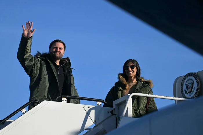 JD Vance și Usha Vance au vizitat baza americană de la Pituffik FOTO PROFIMEDIA