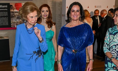 Regina Sofia a Spaniei la Art Museum Miami profimedia 1085276452 jpg