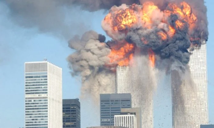 11 septembrie 2001 new york 9/11 world trade center atac terorist foto SPENCER PLATT / GETTY IMAGES NORTH AMERICA / Getty Images via AFP