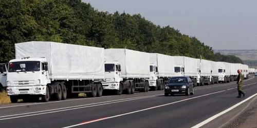 Convoiul umanitar rus FOTO Reuters