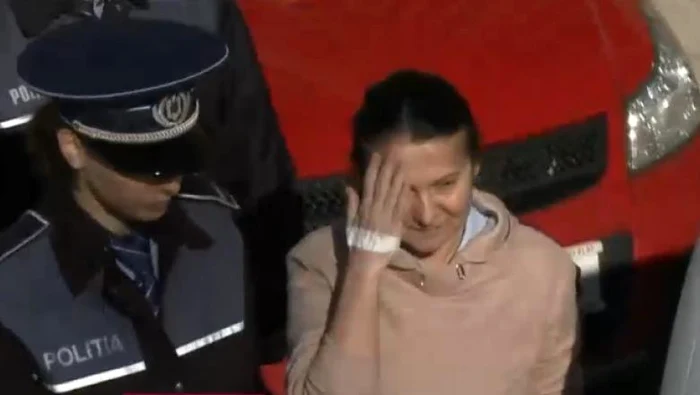 Sorina Pintea, adusă fără cătușe la Curtea de Apelfoto: captură Digi 24