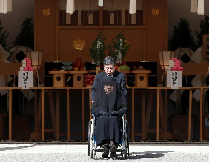 Prințesa Yuriko a Japoniei în 2016 la înmormântarea soțului ei, Mikasa profimedia 0580965663 jpg