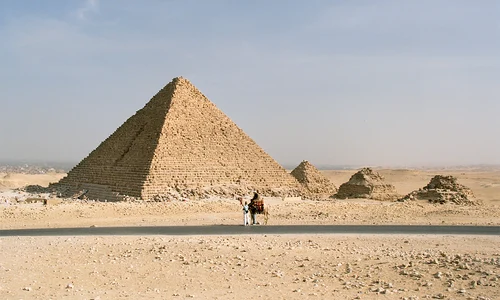 Cairo, Gizeh, Pyramid of Menkaure, Egypt, Oct 2005 jpg